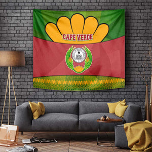 Cape Verde Tapestry One Heart Ten Islands National Emblem Spirit - African Pride