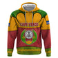 Cape Verde Zip Hoodie One Heart Ten Islands National Emblem Spirit - African Pride