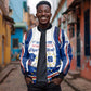 Cape Verde Bomber Jacket with Independence Day 5th July Flag Celebration Spirit