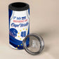 Cape Verde 4 in 1 Can Cooler Tumbler with Independence Day 5th July Flag Celebration Spirit