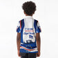 Cape Verde Kid Polo Shirt with Independence Day 5th July Flag Celebration Spirit