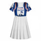 Cape Verde Kid Short Sleeve Dress with Independence Day 5th July Flag Celebration Spirit