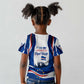 Cape Verde Kid T shirt with Independence Day 5th July Flag Celebration Spirit