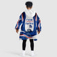 Cape Verde Kid Wearable Blanket Hoodie with Independence Day 5th July Flag Celebration Spirit