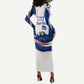 Cape Verde Long Sleeve Bodycon Dress with Independence Day 5th July Flag Celebration Spirit