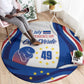Cape Verde Round Carpet with Independence Day 5th July Flag Celebration Spirit