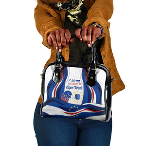 Cape Verde Shoulder Handbag with Independence Day 5th July Flag Celebration Spirit