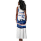 Cape Verde Tank Maxi Dress with Independence Day 5th July Flag Celebration Spirit