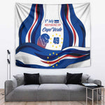 Cape Verde Tapestry with Independence Day 5th July Flag Celebration Spirit
