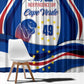 Cape Verde Window Curtain with Independence Day 5th July Flag Celebration Spirit