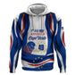 Cape Verde Zip Hoodie with Independence Day 5th July Flag Celebration Spirit