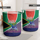 South Africa Heritage Day Laundry Basket Celebrating Roots Flag Map Sunset Savanna