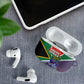 South Africa Heritage Day AirPods Case Celebrating Roots Flag Map Sunset Savanna