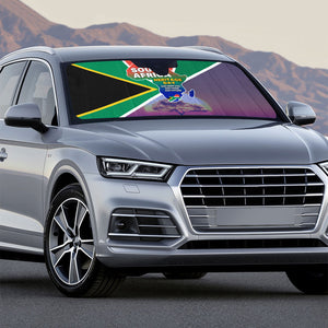 South Africa Heritage Day Auto Sun Shade Celebrating Roots Flag Map Sunset Savanna