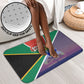 South Africa Heritage Day Bathroom Set Celebrating Roots Flag Map Sunset Savanna