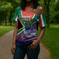 South Africa Heritage Day Cross Shoulder Shirt Celebrating Roots Flag Map Sunset Savanna