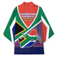 South Africa Heritage Day Kimono Celebrating Roots Flag Map Sunset Savanna