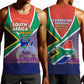 South Africa Heritage Day Men Tank Top Celebrating Roots Flag Map Sunset Savanna