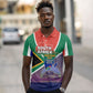 South Africa Heritage Day Polo Shirt Celebrating Roots Flag Map Sunset Savanna
