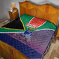 South Africa Heritage Day Quilt Celebrating Roots Flag Map Sunset Savanna