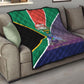 South Africa Heritage Day Quilt Celebrating Roots Flag Map Sunset Savanna
