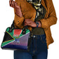 South Africa Heritage Day Shoulder Handbag Celebrating Roots Flag Map Sunset Savanna