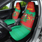 Mauritania Christmas Car Seat Cover Santa Claus Camel Gift Boxes Starry Sky and Desert - African Pride
