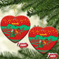 Mauritania Christmas Ceramic Ornament Santa Claus Camel Gift Boxes Starry Sky and Desert - African Pride
