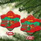 Mauritania Christmas Ceramic Ornament Santa Claus Camel Gift Boxes Starry Sky and Desert - African Pride