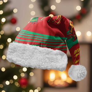 Mauritania Christmas Santa Hat Santa Claus Camel Gift Boxes Starry Sky and Desert - African Pride