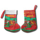 Mauritania Christmas Stocking Santa Claus Camel Gift Boxes Starry Sky and Desert - African Pride