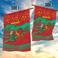 Mauritania Christmas Garden Flag Santa Claus Camel Gift Boxes Starry Sky and Desert - African Pride