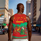 Mauritania Christmas Men Tank Top Santa Claus Camel Gift Boxes Starry Sky and Desert - African Pride