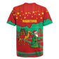 Mauritania Christmas Rugby Jersey Santa Claus Camel Gift Boxes Starry Sky and Desert - African Pride