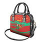 Mauritania Christmas Shoulder Handbag Santa Claus Camel Gift Boxes Starry Sky and Desert - African Pride