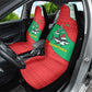 Mauritania Christmas Car Seat Cover Santa Sharks Festive Fish Pattern and Red Green Holiday - African Pride