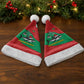 Mauritania Christmas Santa Hat Santa Sharks Festive Fish Pattern and Red Green Holiday - African Pride