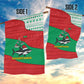 Mauritania Christmas Garden Flag Santa Sharks Festive Fish Pattern and Red Green Holiday - African Pride