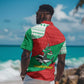 Mauritania Christmas Hawaiian Shirt Santa Sharks Festive Fish Pattern and Red Green Holiday - African Pride