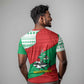 Mauritania Christmas T shirt Santa Sharks Festive Fish Pattern and Red Green Holiday - African Pride