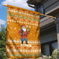 Cyprus Christmas Garden Flag Santa Holding Doves Olive Branch Snowflakes - African Pride