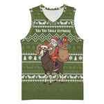 Cyprus Christmas Basketball Jersey Santa Riding Ram Ho Ho Holy Cyprus - African Pride