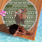 Cyprus Christmas Beach Blanket Santa Riding Ram Ho Ho Holy Cyprus - African Pride