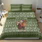 Cyprus Christmas Bedding Set Santa Riding Ram Ho Ho Holy Cyprus - African Pride
