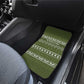 Cyprus Christmas Car Mats Santa Riding Ram Ho Ho Holy Cyprus - African Pride