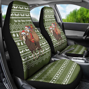Cyprus Christmas Car Seat Cover Santa Riding Ram Ho Ho Holy Cyprus - African Pride