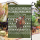 Cyprus Christmas Garden Flag Santa Riding Ram Ho Ho Holy Cyprus - African Pride