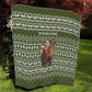 Cyprus Christmas Quilt Santa Riding Ram Ho Ho Holy Cyprus - African Pride
