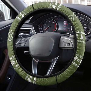 Cyprus Christmas Steering Wheel Cover Santa Riding Ram Ho Ho Holy Cyprus - African Pride