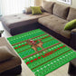 Djibouti Christmas Area Rug Santa Riding Camel Palm Trees Camel - African Pride